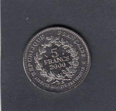 Beschrijving: 5 Francs DENAR